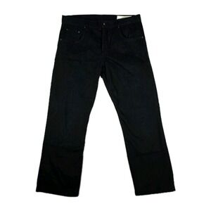 Rag & Bone Jeans Mens 32x26 Standard Issue Fit 3 Slim Straight Leg Black‎ Casual
